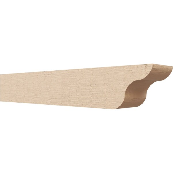 Ekena Millwork 6in. W x 6in. H x 36in. L Carmel Woodgrain TimberThane Rafter Tail, Primed Tan RFTUR06X06X36CARRCPR - main